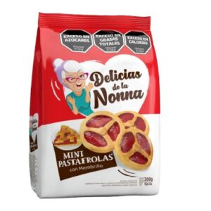 Galletitas Delicias de la Nonna Mini Pastafrolas con dulce de membrillo 300 gr