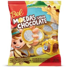 Monedas De Chocolate Bel 40gr