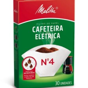 Filtro De Papel Melitta Para Cafetera Electrica  N°4