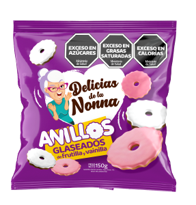 Galletitas Dulces Delicias De La Nonna Anillos Galceados 150gr