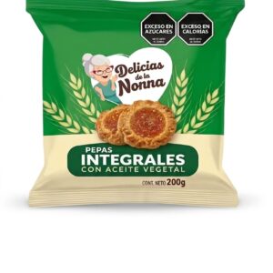 Galletitas Delicias De La Nonna Pepas integrales 200gr