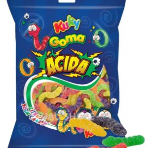 Gomas Kuky Gusanitos Acidos 70gr