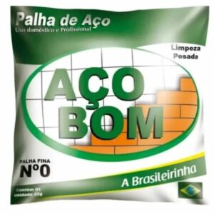 Lana De Acero Aco Bom Individual Nº0 Fina