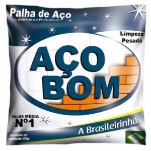 Lana De Acero Aco Bom Individual Nº1 Media